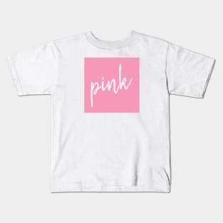 Pink Kids T-Shirt